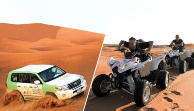 Dubai: Desert Safari, Quad Bike, Camel Ride and Sandboarding - The 4x4 Pickup Ride: What You’re Paying For