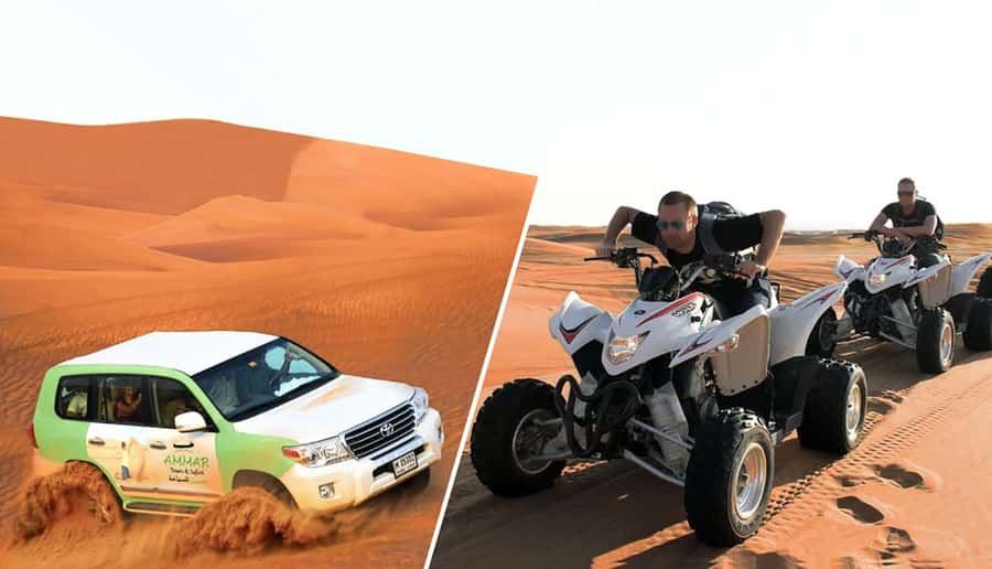 Dubai: Desert Safari, Quad Bike, Camel Ride and Sandboarding - The 4x4 Pickup Ride: What You’re Paying For