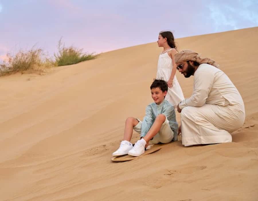 Dubai: Desert Safari, Quad Bike & Premium Camp Experience - Sandboarding and the Falcon Moment: Easy Extras With Big Payoff