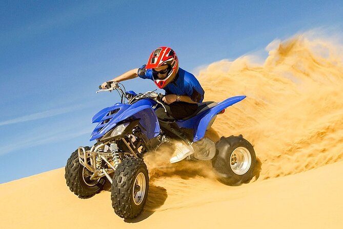 Dubai Desert Safari Tour with Quad Bike for 60mins & BBQ Dinner. - A Dubai desert safari that’s more than just photos