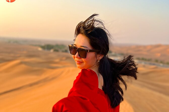Dubai desert safari with 4x4 Dune Bashing,Camel Ride sand board - Sand Boarding: The Fun Part That’s Easier Than It Sounds