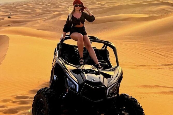 Dubai Desert Safari with Adventure Quad Bike and Buggy Ride - Sandboarding and Camel Ride: Classic Extras That Round Out the Day