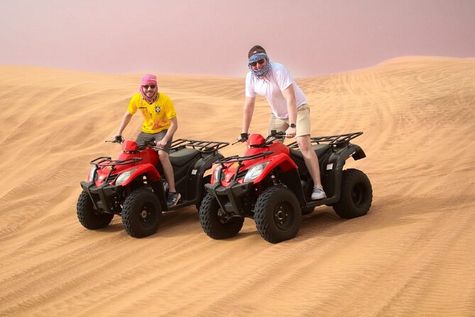 Dubai Desert Safari with Adventure Quad Bike and Buggy Ride - Pickup, Duration, and Group Size: How the Timing Likely Works