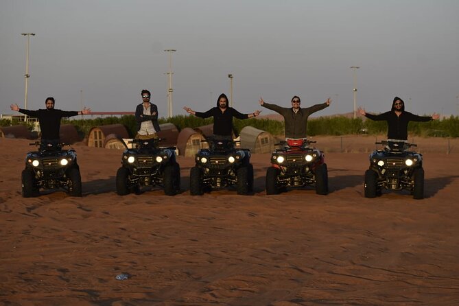 Dubai Desert Safari with ATV(optional)& Sandboarding Experience with BBQ Dinner - The dune bash: roller-coaster fun with a professional driver