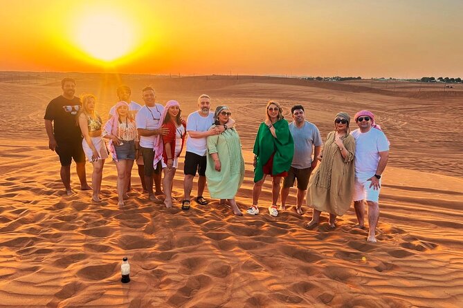 Dubai Desert Safari with BBQ Dinner Pickup from Ras Al Khaimah - Off-road start: From dune photos to the 4WD tire squeeze