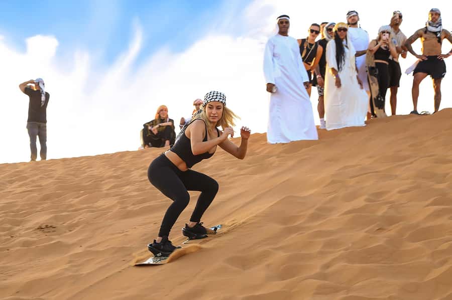 Dubai: Desert Safari with BBQ Dinner & Quad Biking Options - The Drive to Al Lahbab: Where the Photos Start