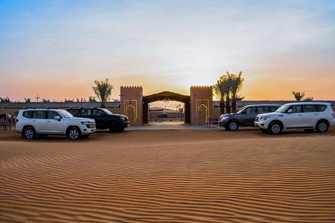 Dubai Desert Safari with BBQ, Dune, Live Shows - BBQ Dinner Under the Stars and Live Cultural Show