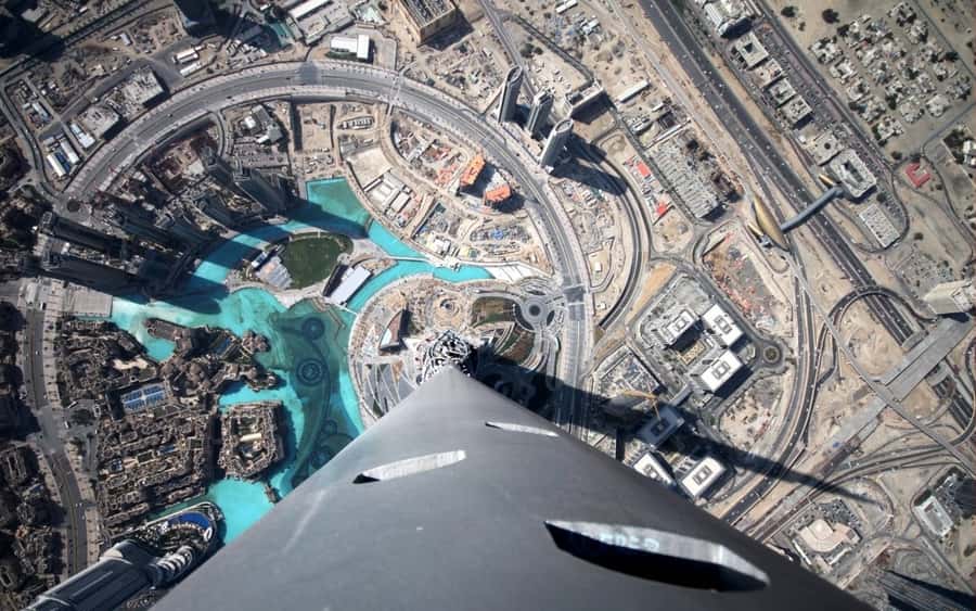 Dubai Desert Safari with Burj Khalifa (Ticket Only) - Morning views at 124th floor: speed elevator and 360° glass walls