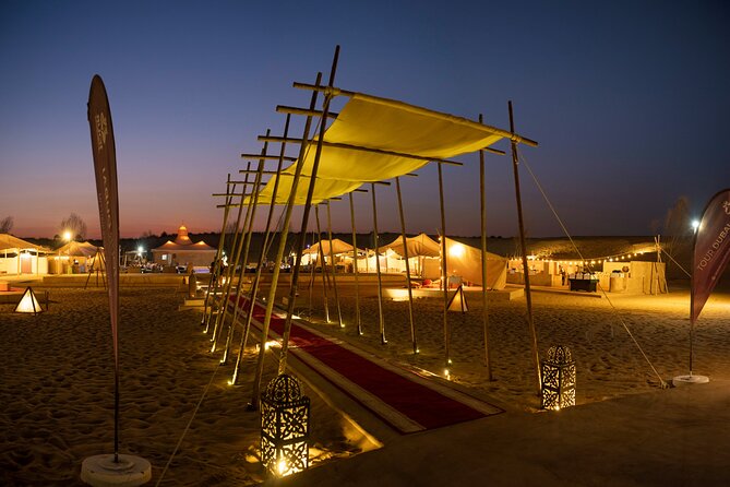 Dubai Desert Safari with Desert Camp Dinner, Camel Ride & Shows - Key things to know before you go
