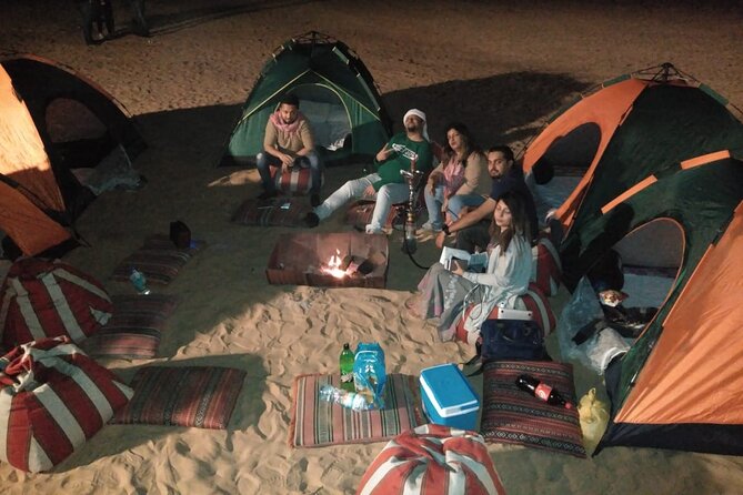 Dubai Desert Safari with Quad Bike, Camel Ride, Dinner and Show - Stop 1 in Lahbab: dinner, shows, and the overnight camp feel
