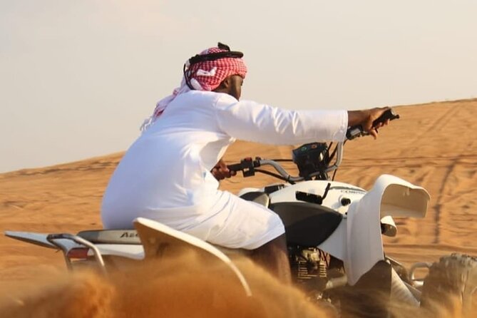 Dubai Desert Safari with Quad Bike, Camel Ride, Dinner and Shows - Quick hits to know before you go