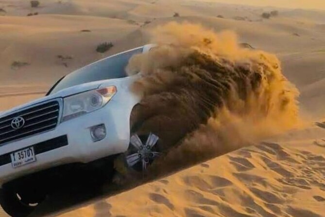Dubai Desert Safari with Quad Bike, Camel Ride, Dinner and Shows - Camel ride and the short-and-sweet reality