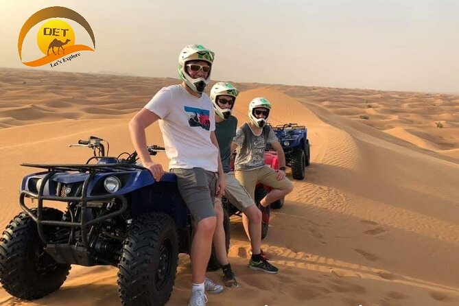 Dubai Desert Safari with Quad Bike, sandboarding, live show & BBQ - Quad biking at Lahbab: what you’re really signing up for