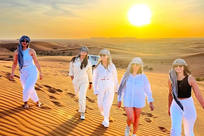 Dubai Desert Safari with Self Drive Quad Biking & Camel Riding - Dune Bashing (25–35 Minutes) and Sandboarding From High Dunes