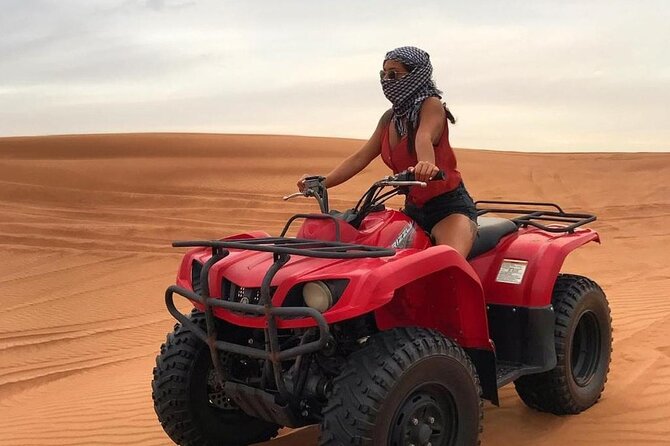 Dubai Dunes Safari With Quad Bike, Camel Ride, BBQ Dinner & Live Shows - Sandboarding, henna, and the easy-to-miss extras