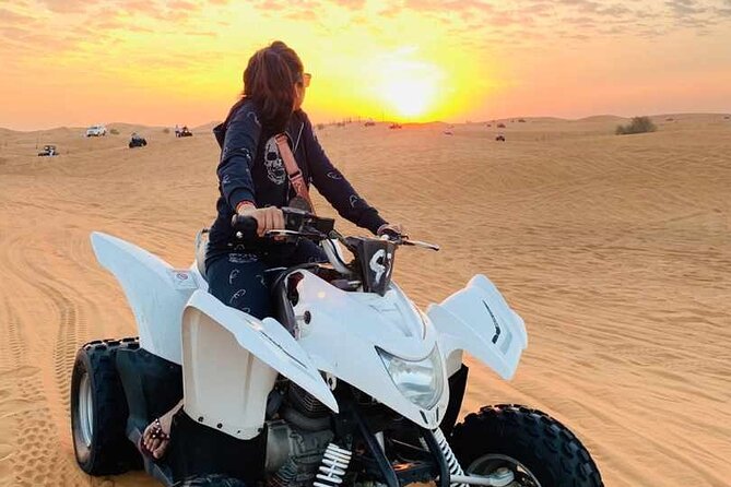 Dubai Dunes Safari With Quad Bike, Camel Ride, BBQ Dinner & Live Shows - Guide quality is the difference maker