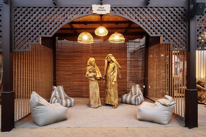 Dubai Evening Desert Safari BBQ Dinner & Transfer to Noble Camp - The evening shows: Saïdi, Dabka, belly dance, singer, and a fire finale