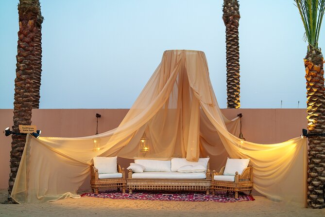 Dubai Evening Desert Safari BBQ Dinner & Transfer to Noble Camp - Lahbab red sands: dune bashing plus sandboarding fun