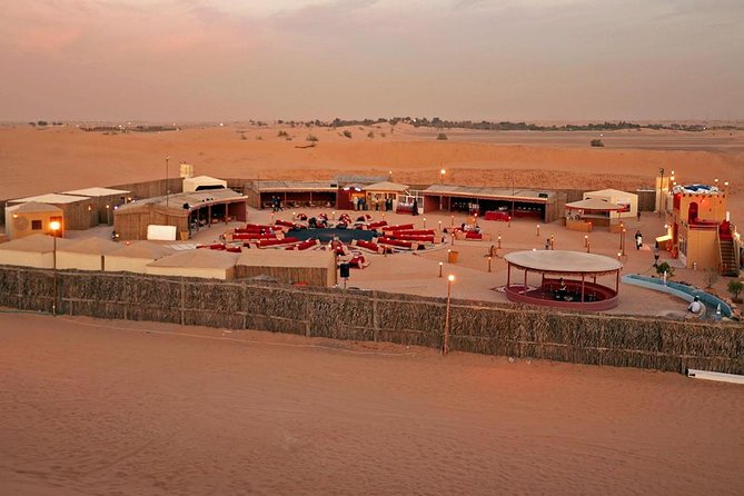 Dubai Evening Desert Safari, Camel Ride, Sandboarding & BBQ Dinner - Dune Bashing, Sandboarding, and the Optional Quad Upgrade