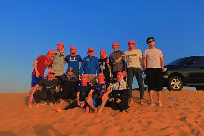 Dubai Evening Desert Safari - Private - Sand boarding and what costs extra (quad bike and buggy)