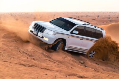 Dubai Evening Desert Safari With BBQ Dinner - Dune Bashing and Sandboarding: The Adrenaline Portion of the Night