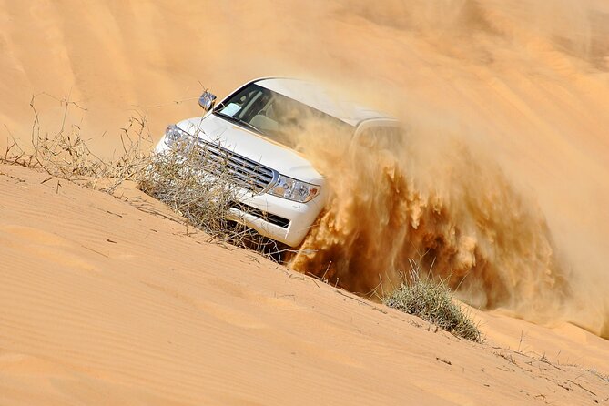 Dubai Evening Desert Safari With Transfers Dune Bashing & Dinner - Key things to know before you go