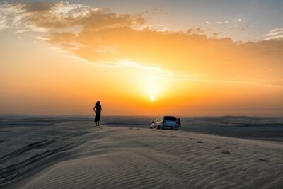 Dubai Exclusive Private Evening Desert Safari With BBQ Dinner - Sandboarding and the camel ride: fast, classic, and camera-friendly