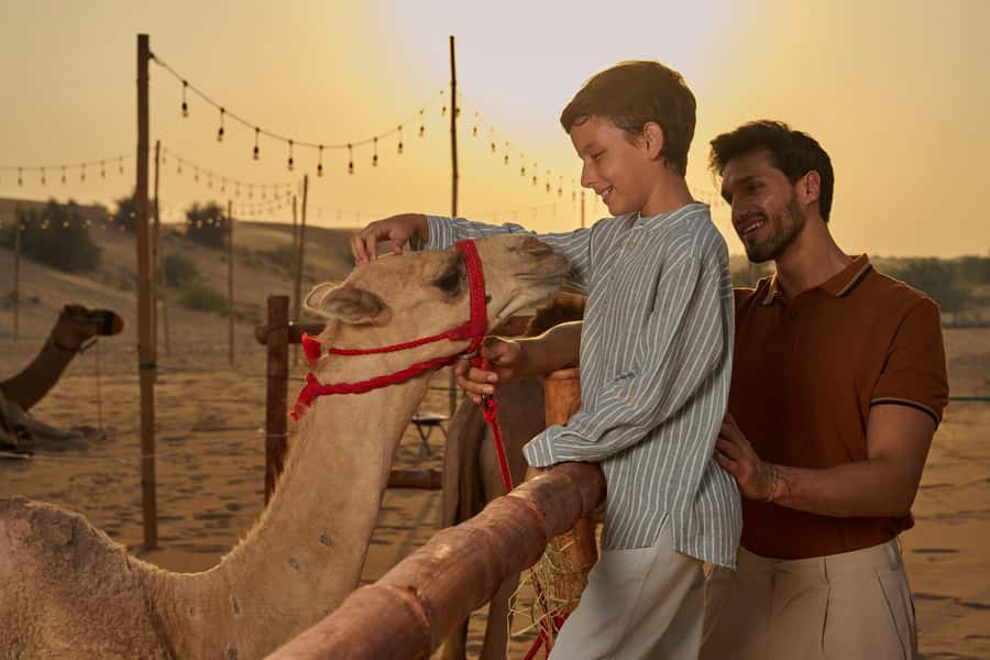 Dubai: Exclusive VIP Desert Safari Dinner with Live Show - How the pick-up and ride set up a VIP evening