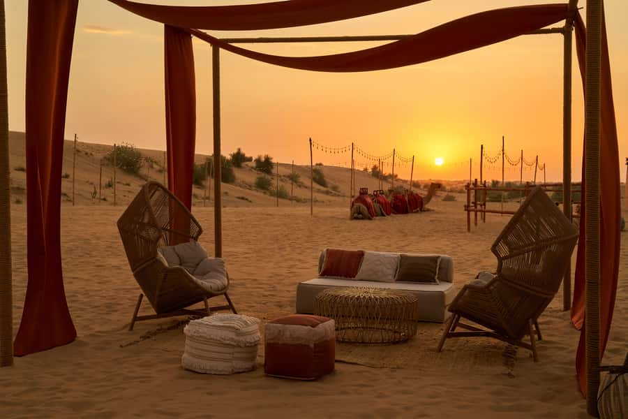 Dubai: Exclusive VIP Desert Safari Dinner with Live Show - The VIP dinner show: Gold vs Platinum seating and nine performances