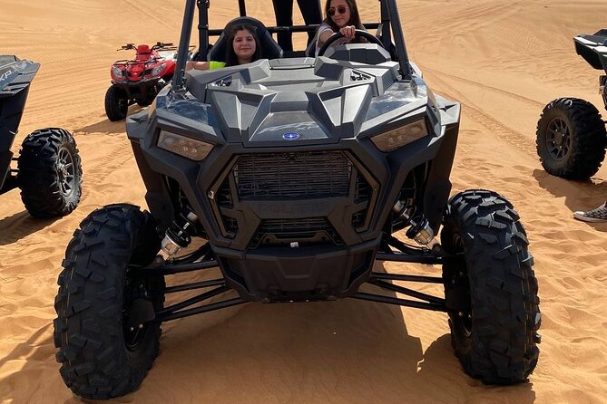 Dubai: Extreme Red Dune Buggy Desert Safari Adventure - Desert camp option: BBQ, belly dancing, Tanoura, camel ride, shisha, and henna