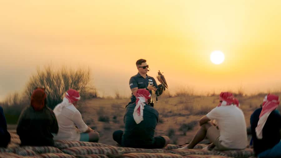 Dubai: Heritage Camel Desert Safari with Traditional Dinner - Desert Camels, Falconry, and an Emirati Dinner That Feels Like the Point