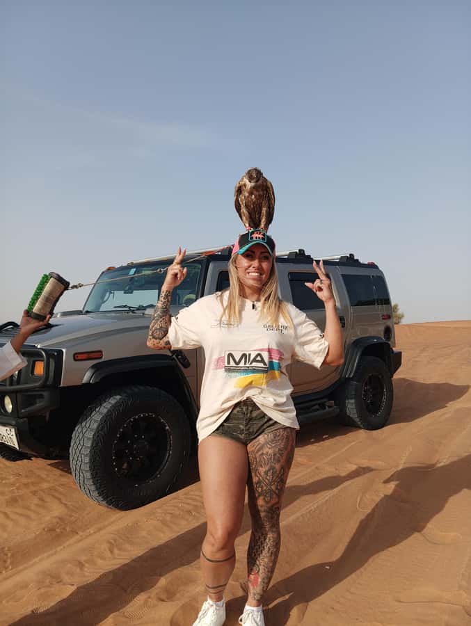 Dubai Hummer Safari Adventure & Traditional Dress Photoshoot - Getting to Lahbab Desert: pickup, timing, and where you start