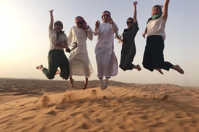 Dubai: Morning Desert Safari - Sand Skiing and Sandboarding: The Part Where Beginners Usually Smile