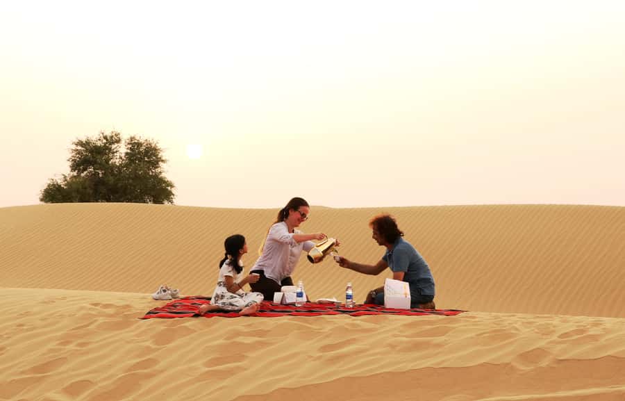 Dubai: Morning Desert Safari with Camel Ride & Sandboarding - Private vs shared safari: choose your noise level