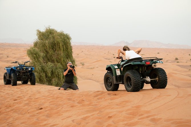 Dubai Morning Desert Safari with Quad Biking & More Activities - Quad Biking (ATV) in the Desert: The Main Event