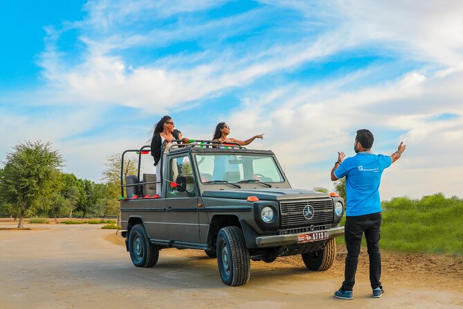 Dubai: Morning Safari by Vintage G Class & Al Marmoom Experience - Stop 2: Al Marmoom Conservation Drive and Wildlife Photo Chances