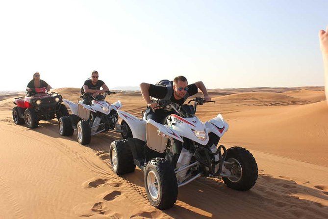 Dubai Morning Safari: Quad Biking, Sandboarding & Camel Ride! - Key moments worth your time