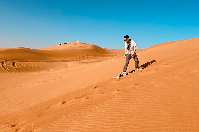 Dubai Premium Desert Safari Red Duns Camel sandbord & Premium BBQ - Lahbab stop: buggy/ATV add-ons and why timing matters