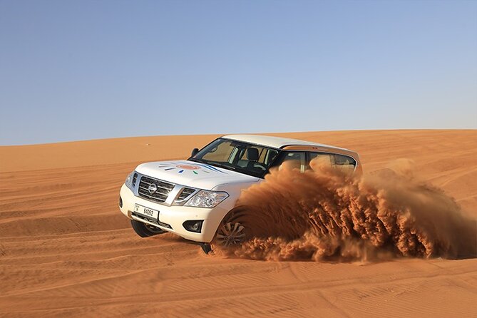 Dubai Premium Desert Safari with Live shows & Gourmet Dinner - Desert extras: sand boarding, short camel rides, henna, and snacks