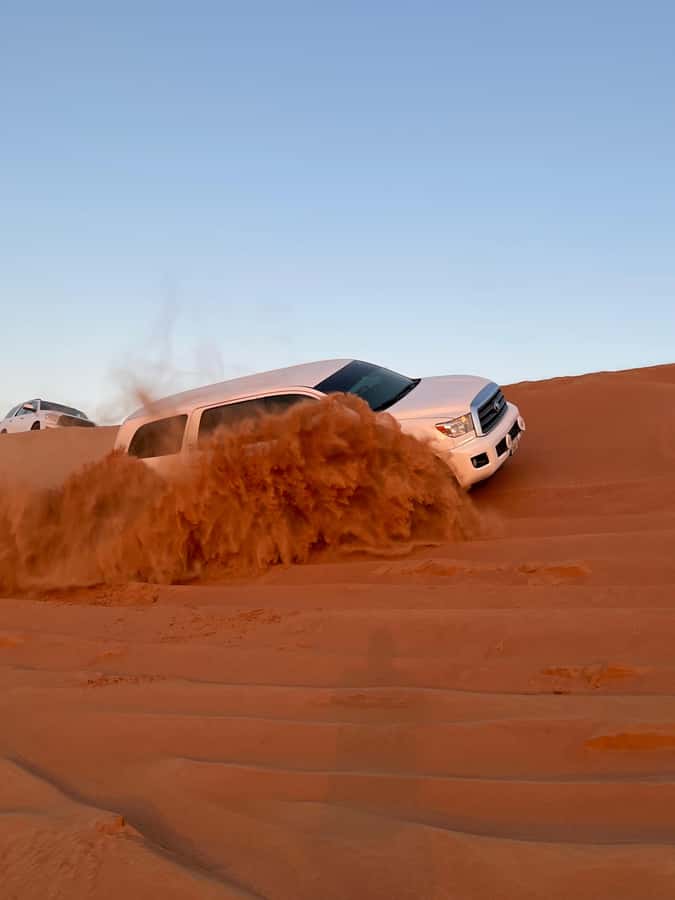 Dubai: Premium Red Dune Safari with Sandboarding & BBQ - 40 Minutes of Dune Bashing: The Part You Shouldn’t Skip