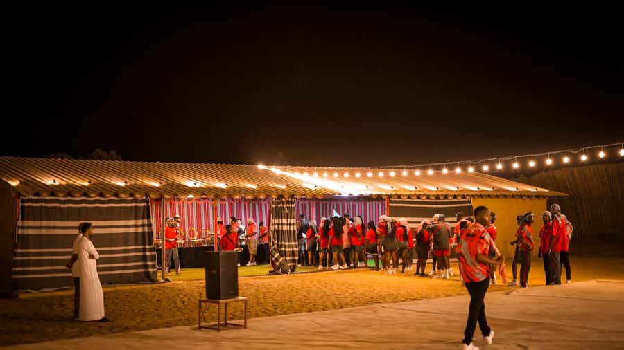 Dubai: Premium Red Dune Safari with Sandboarding & BBQ - Bedouin Camp Activities: Henna, Camel Photos, and Sheesha