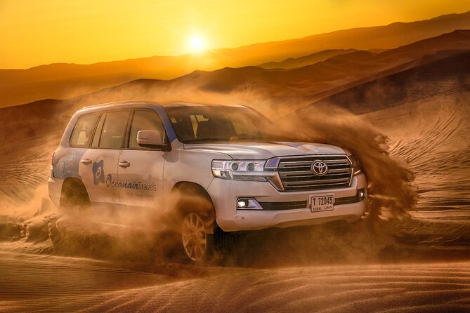 Dubai Premium Red Dunes Safari, Camels & 5<em> BBQ at Al Khayma camp – Key Things I’d Prioritize Before Booking’ /></p>
<ul>
<li><strong>Lahbab red-dune riding + sandboarding</strong>: you get the classic adrenaline part, not just photos</li>
<li><strong>5</em> Al Khayma camp meal and shows</strong>: BBQ buffet plus Tanoura and Khaliji-style entertainment</li>
<li><strong>Hands-on extras included</strong>: henna for ladies, shisha time, camel ride, and falcon photo moment</li>
<li><strong>Stargazing with a telescope</strong>: included for evening time slots only</li>
<li><strong>Small-group feel</strong>: maximum 6 travelers, which helps keep the experience tighter</li>
<li><strong>ATVs cost extra</strong>: optional on request, and it’s handled separately from the main package</li>
</ul>
<h2 id="lahbab-red-dunes-why-this-desert-feels-like-more-than-a-drive">Lahbab Red Dunes: Why This Desert Feels Like More Than a Drive</h2>
<p><img width="669" height="446" decoding="async" src=