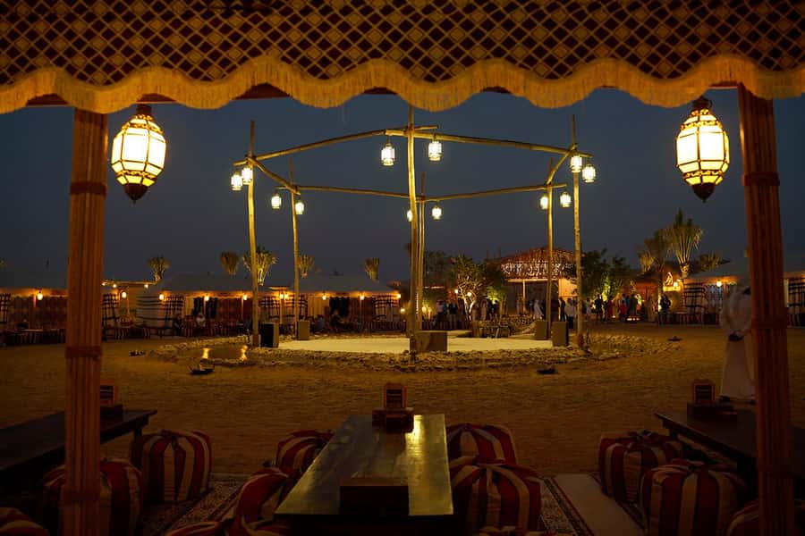Dubai: Premium Safari, Camel Ride & Al Khayma Camp 3-Buffets - Stargazing with a telescope: the calm after the chaos