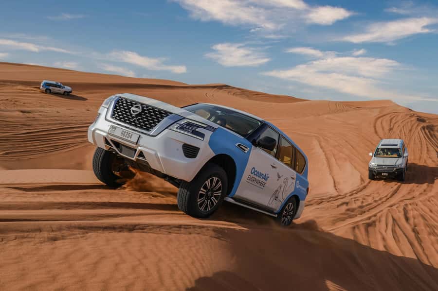Dubai: Premium Safari, Camel Ride & Al Khayma Camp 3-Buffets - Pickup and timing: how the 7 hours really unfolds