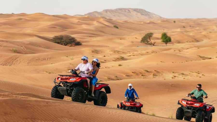 Dubai: Quad & ATV Bike, Red Dune Desert and Safari Adventure - The Quad Bike Part: What You’re Really Doing