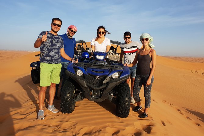 Dubai: Quad Bike Safari, Camels, & Camp with BBQ Dinner - Guides matter more than you think: names you’ll see