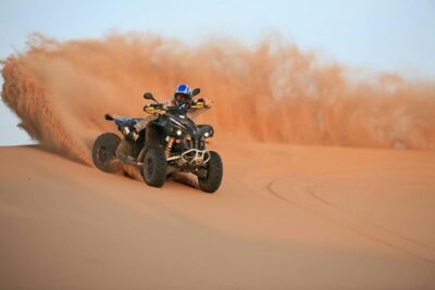Dubai Quad Biking with Desert Safari - Thrilling ATV Ride Dubai - Dune Bashing and a Sunset Photo-Stop (Weather Plays a Role)