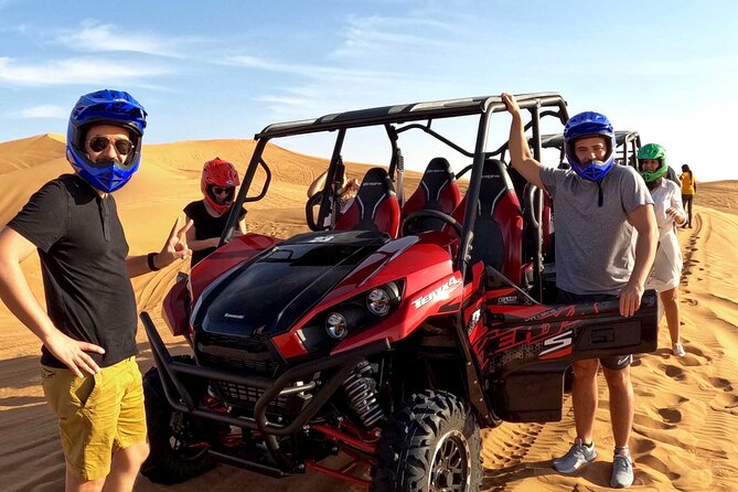 Dubai Red Dune Desert Safari, Buggy Ride & BBQ Buffet Dinner - Sand boarding: the easy-to-love add-on after dune driving