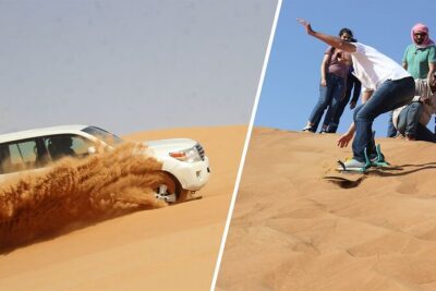 Dubai Red Dune Extreme Desert Safari Adventure With Sand Boarding - Dune Bashing for About 30 Minutes on the Highest Red Dunes