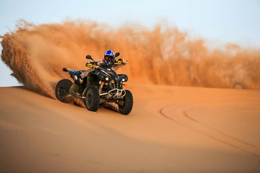 Dubai: Red Dune Safari, Quad Bike, Camel Ride, BBQ Dinner - The Desert Prep Stop: Restrooms, Snacks, and Tire Pressure Magic